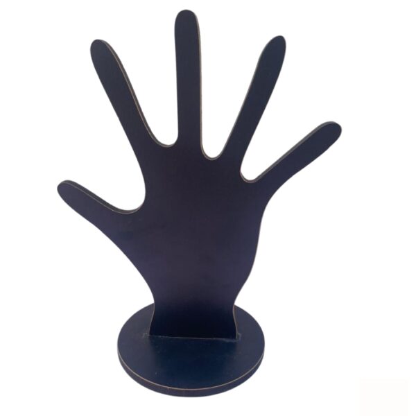 2339 Porta Anel Adesivado Preto