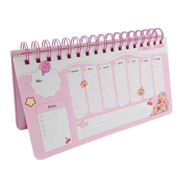 Planner Semanal Capivara - Imagem 3