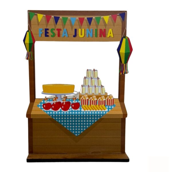703329 Barraca Adesivada de MDF