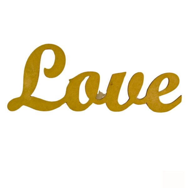 Palavra Love Laser de Parede