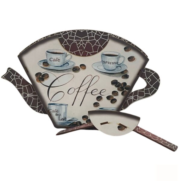 Porta Papel Melita Adesivado Coffee Craquele - Imagem 3