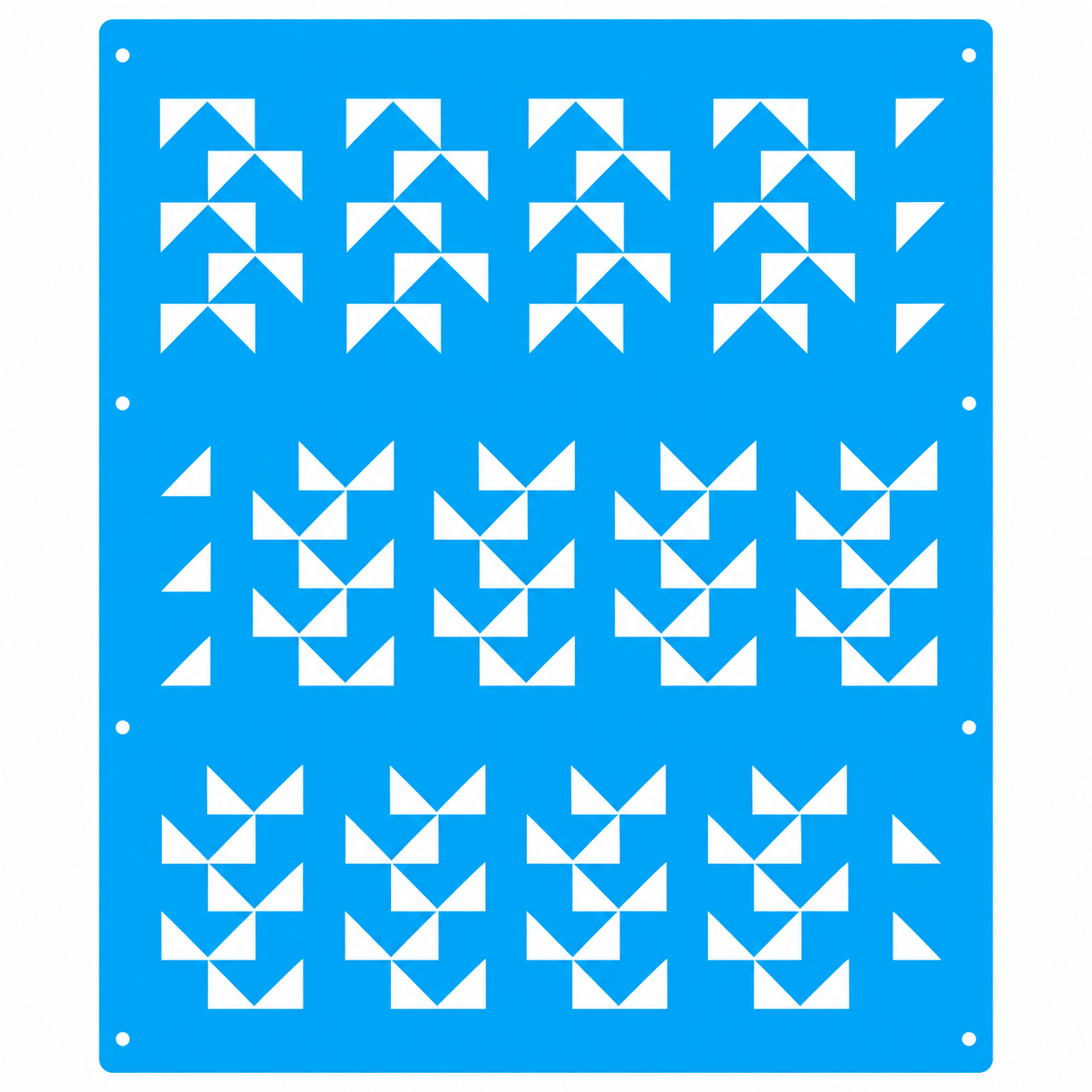 2269 - STENCIL 20X25 ESTAMPARIA QUADRICULADO II
