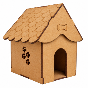 Casinha de Cachorro em MDF Recortado