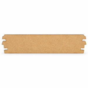 Conector de MDF com Encaixes Simétricos