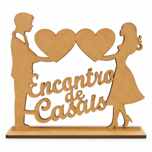 Encontro de Casais em MDF