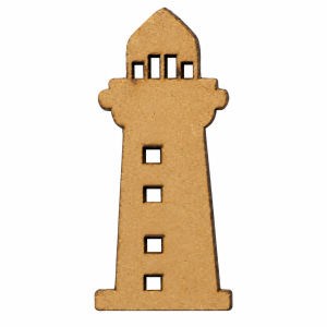 Enfeite de MDF em Forma de Farol