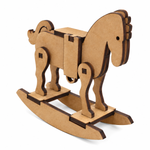 Mini Cavalo de Balanço em MDF
