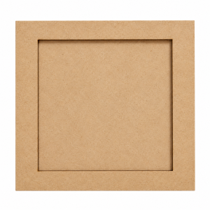 Painel Quadrado de MDF Natural Rebaixado