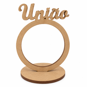 Suporte MDF “União” em Círculo