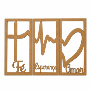 Tríptico Fé, Esperança e Amor